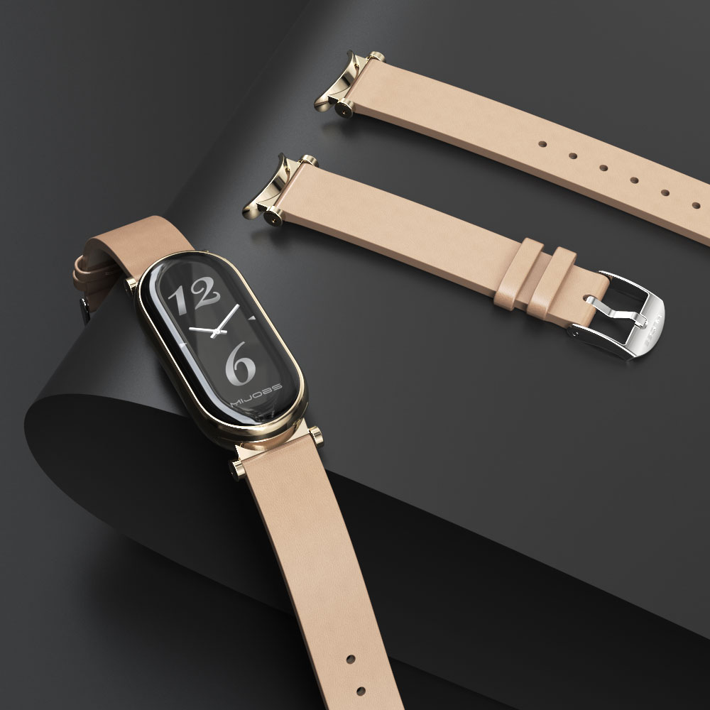 Leather Strap For MI Band 10 1 - Health Wellness Bracelet recension och pris