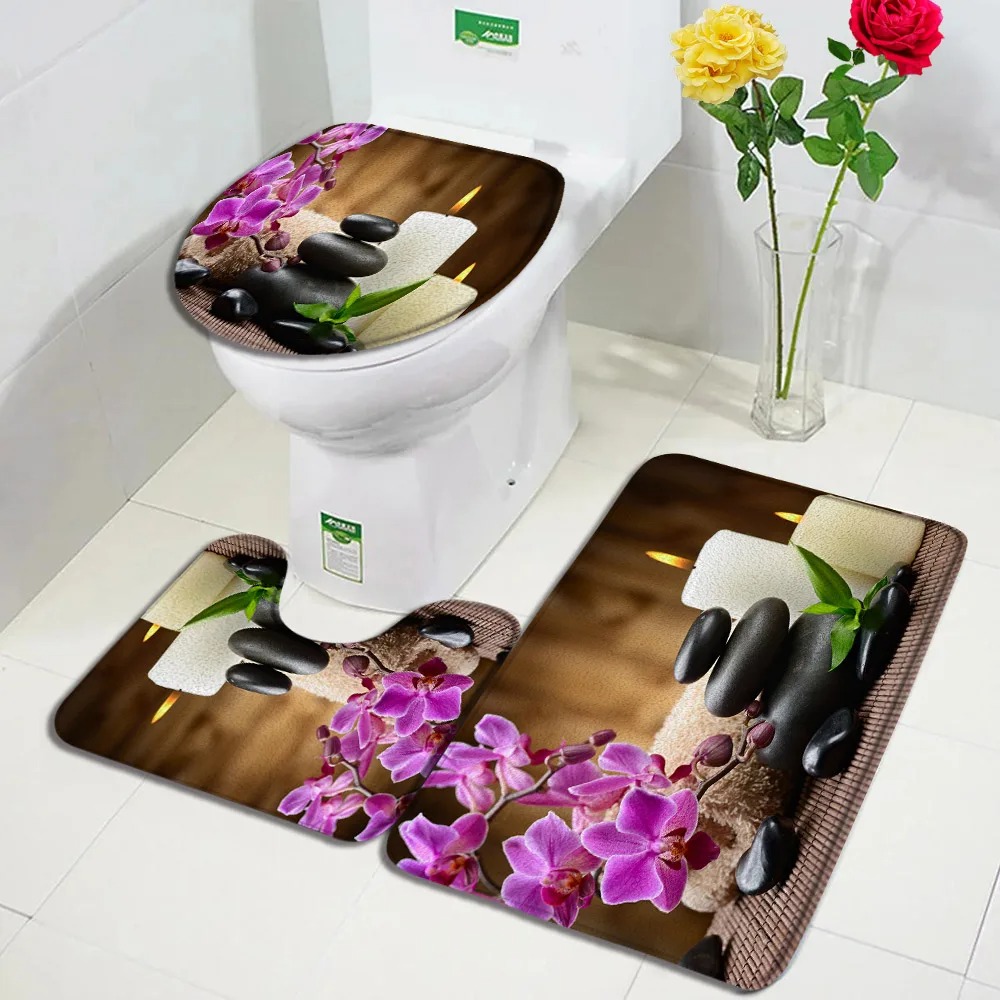 Green Bamboo Zen Bath Mats Set - Bamboo Bath Mat recension och pris