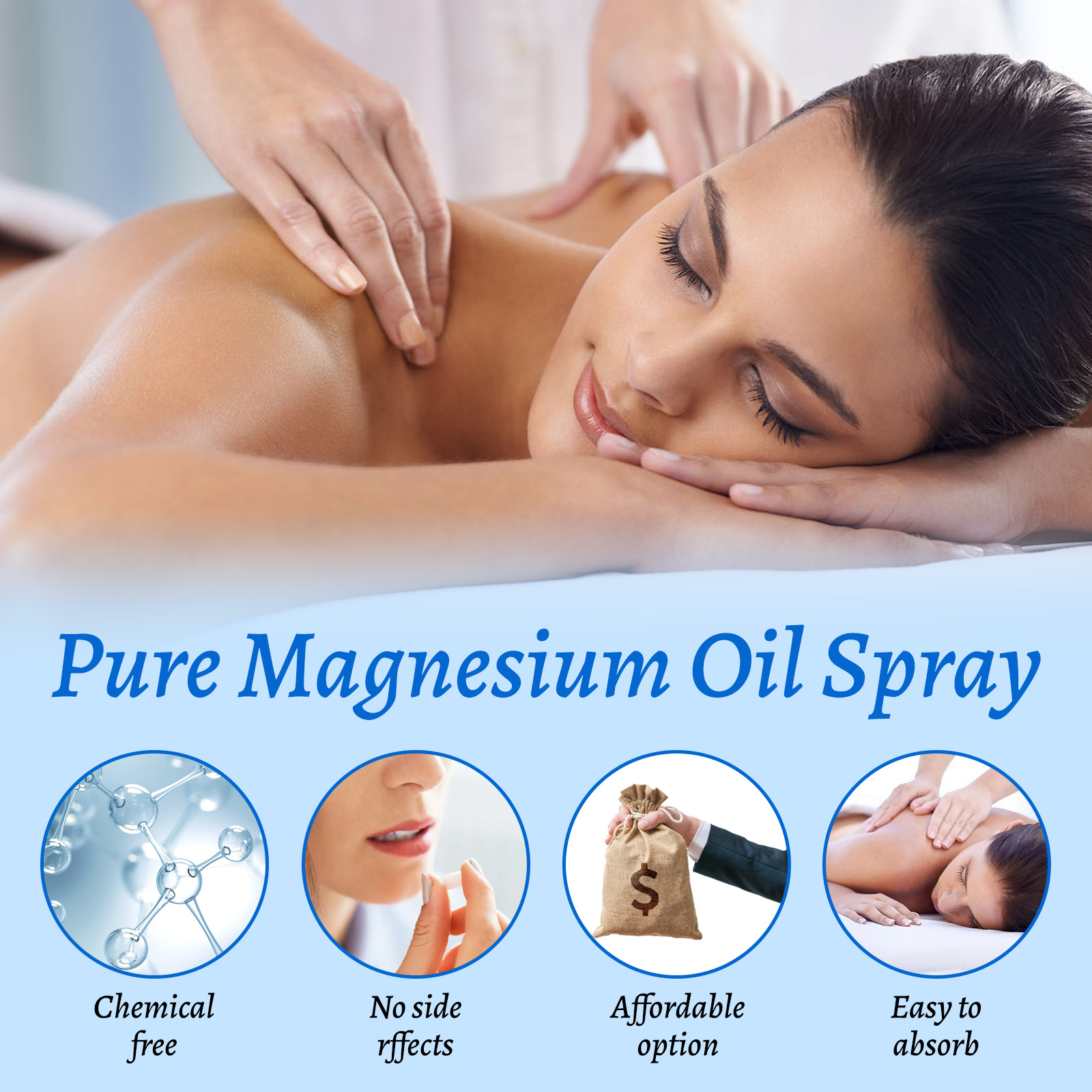 Natural Magnesium Oil 60ml - 1 - Bath Salts Magnesium recension och pris